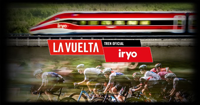 iryo, patrocinador y tren oficial de La Vuelta 23