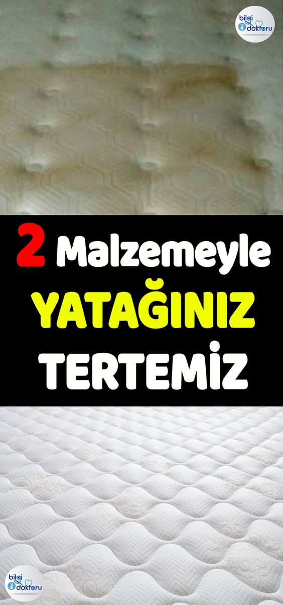 2 Malzemeyle Yatağınız Tertemiz