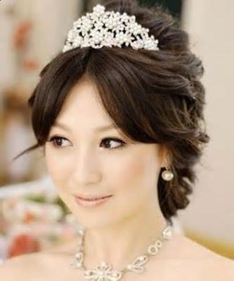 Korean Bridal Hairstyle For Women