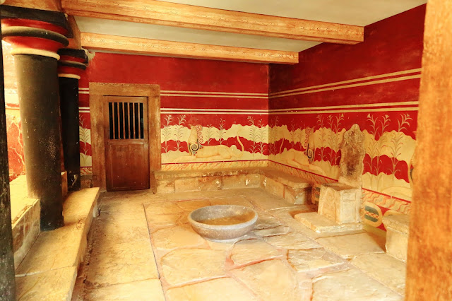 the Palace of Knossos