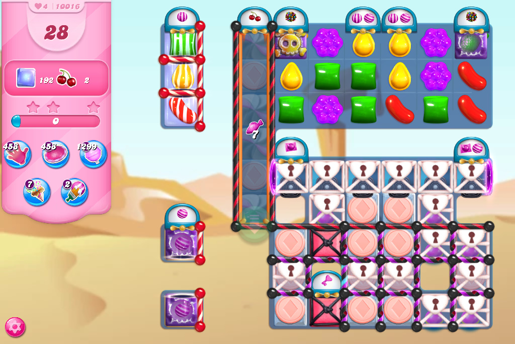 Candy Crush Saga level 10016