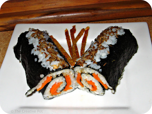 Photo of Decorative Cumin Carrot Maki