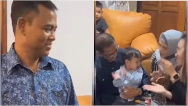 Gala Sky Andriansyah Girang Dipangkuan Doddy Sudrajat, Senyum Haji Faisal Dinotice Warganet: Tulus Bener