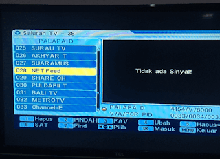Cara Mencari Chanel Net TV Yang Hilang