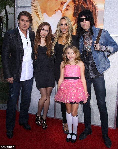 Family affair: Billy Ray Cyrus