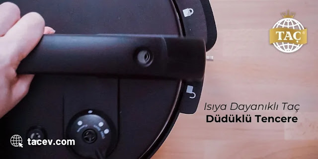 Isıya Dayanıklı Taç Düdüklü Tencere
