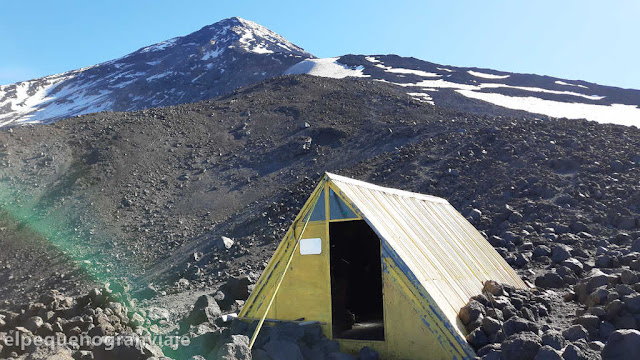 campamento, base, CAJA, ascenso, Lanin, jornada 1