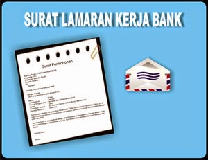 Gambar Contoh Surat Lamaran Kerja di Bank yang Baik benar dan profesional