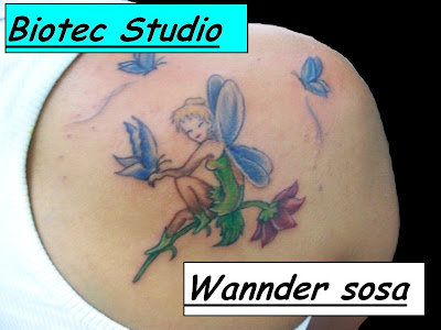 Biotec Studio - Tattoo e Body Piercing: Fada similar a Sininho