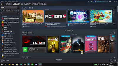 Install Steam dan Login Steam Account