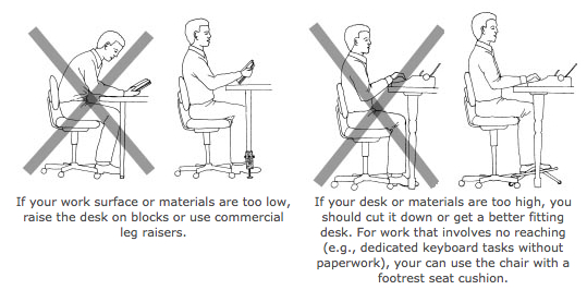 Office Desk Chair Height