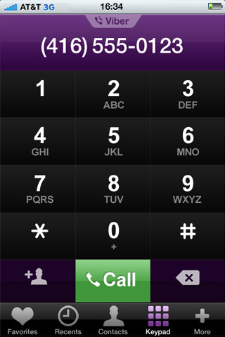 Realizar llamadas gratis desde el iPhone con Viber