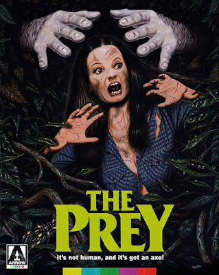 Blu-ray cover for Arrow Video's Limited Edition of THE PREY!