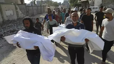   Serangan udara dan tembakan dari Israel menewaskan sedikitnya 140 orang di seluruh Jalur Gaza dalam 24 jam terakhir