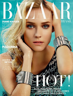Magazine Photoshoot : Diane Kruger Photoshoot For Harper’s Bazaar Magazine Brazil December 2013