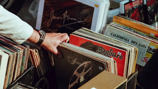 Garage Sale Items Vinyl Records