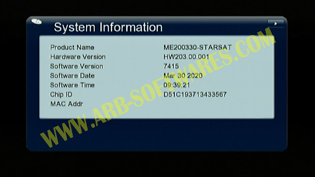 GX6605S HW 203.00.001 V7415 CCCAM OK-DLNA RENDER-XTREAM IPTV MARCH 30 2020