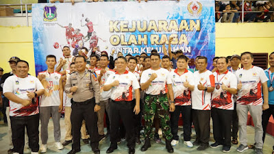 Rantau Laban Raih Juara Umum dalam Pekan Olahraga Kelurahan se-Kota Tebing Tinggi 