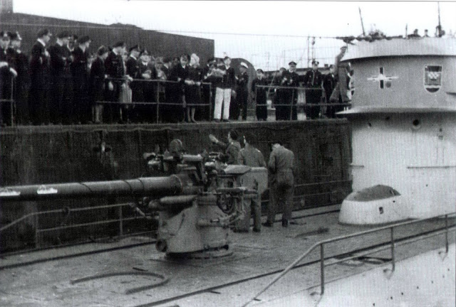 World War II Pictures In Details: Victory Marking of U-155