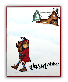 Warm Wishes Hero Arts Card by Understand Blue
