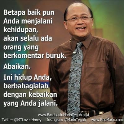 Kumpulan Gambar Kata Motivasi Mario Teguh