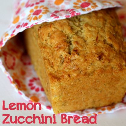 Lemon Zucchini Bread