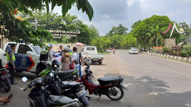 Satlantas Muara Enim Mendapatkan 48 Pelanggaran Saat Lakukan Razia