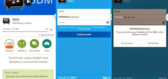 Cara Pasang/Install Aplikasi BBM di Android