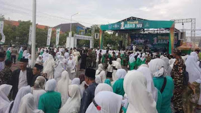 PC Anshor dan PCNU Kab.Lamongan Gelar Event Akbar Dalam Rangka Tasyakuran Satu Abad NU