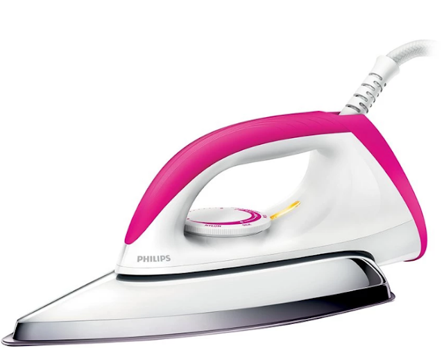 Promo Lazada Philips Setrika HD-1173-40 - Putih-Pink 