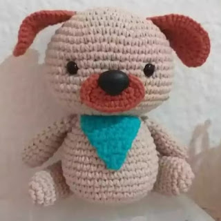 Divertido Perro Pug a Crochet