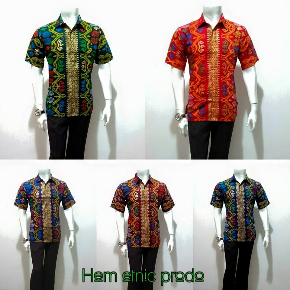  Baju Batik Pria Modern Etnic Batik Bagoes Solo