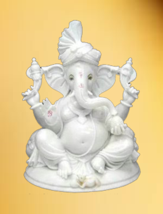 Ganesh Marble Statue