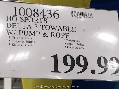 Deal for the HO Sports Delta 3 Towable Float at Costco