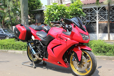 Ninja 250 modifikasi touring