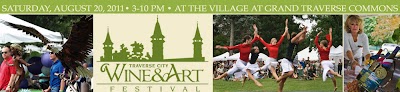 3rd Annual Traverse City Wine & Art Festival coming Aug. 20