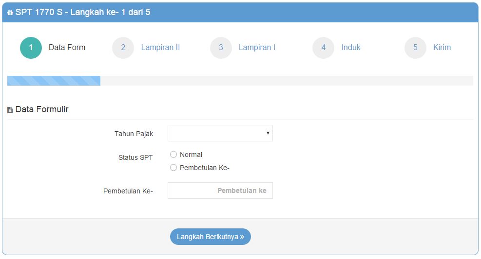 Cara Mengisi SPT Tahunan Guru PNS Secara Online Pada E-Filing