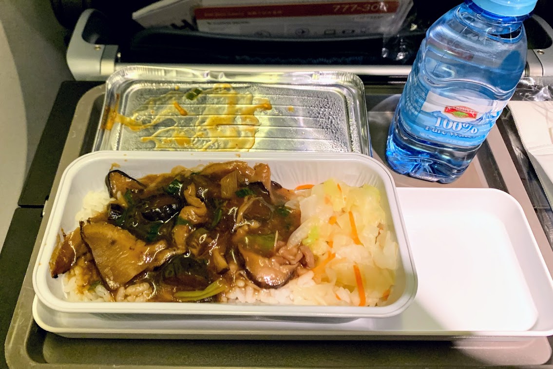 台北香港段飛機餐