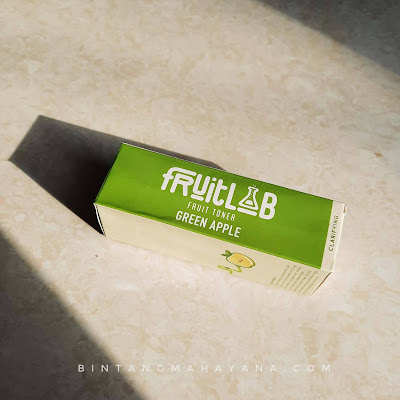 review-fruitlab-green apple-toner-bintangmahayana-com