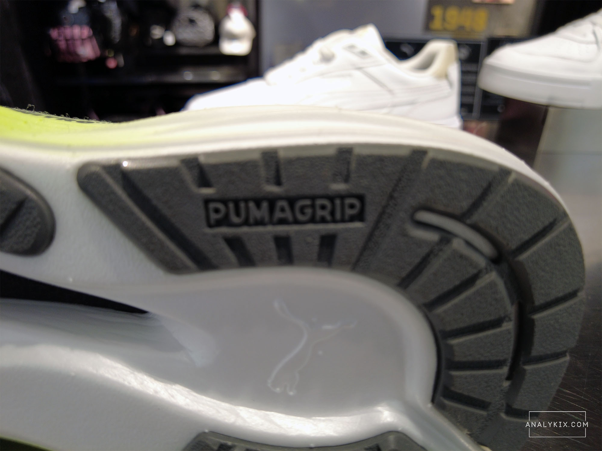 rubber outsole called PumaGrip