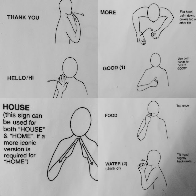 makaton sign images and their meaning