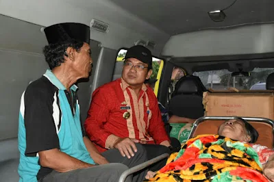 Dinas Sosial Lampung Timur Fasilitasi Pemulangan Mulyadi dan Istri ke Jawa Timur