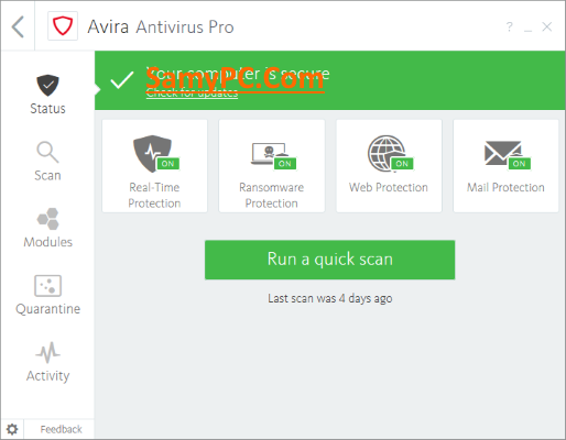 Avira Antivirus Pro Free Download Full Version