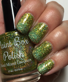 Twin Mani Tuesday: Paint Box Polish A Dragon Is Not A Slave & Waimea Waters