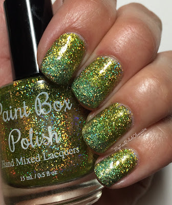 Twin Mani Tuesday: Paint Box Polish A Dragon Is Not A Slave & Waimea Waters