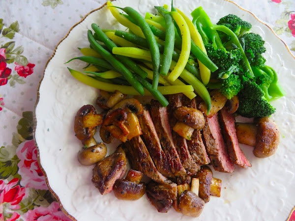 Pan Seared Steak with Garlic Butter