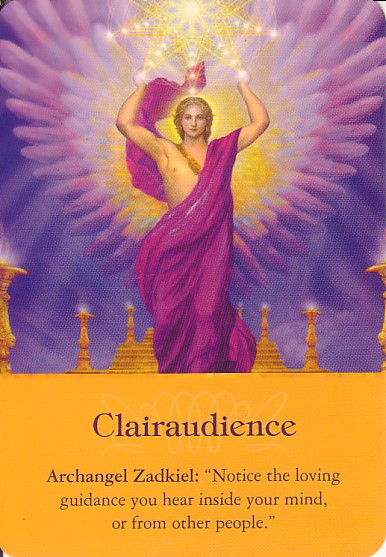 Got Angel? : Archangel Oracle Card for 3-9-13 Clairaudience