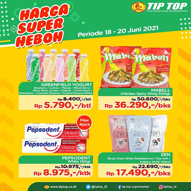 Katalog Promo JSM Tip Top Supermarket Terbaru periode 18 - 20 Juni 2021