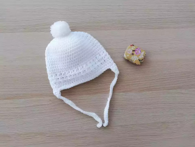 TUTORIAL GRATIS de Tierno Gorro de Bebé de 0 a 3 Meses