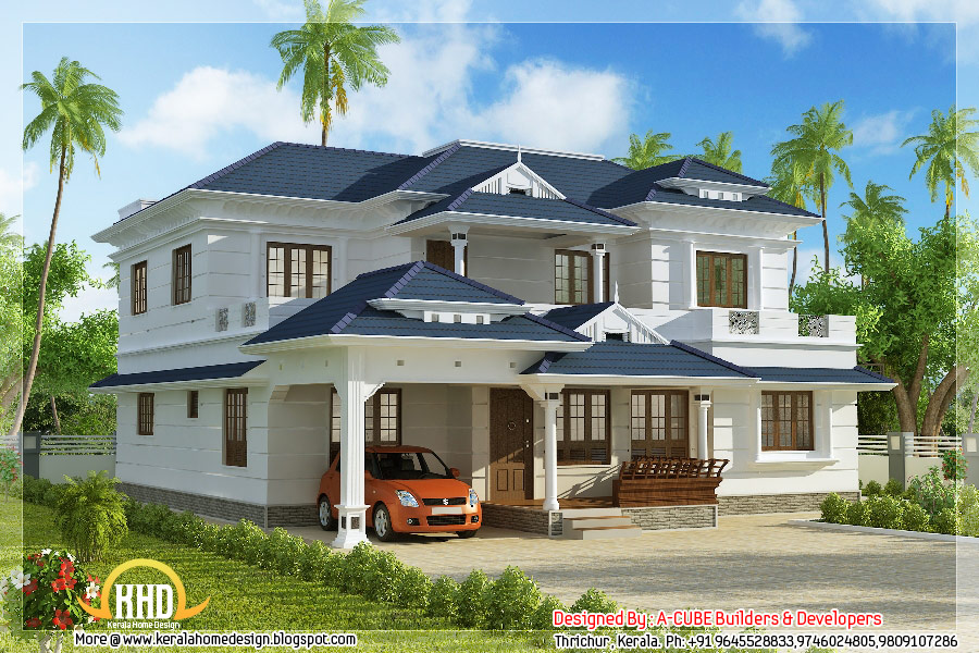 Kerala Style House Plans and Elevations